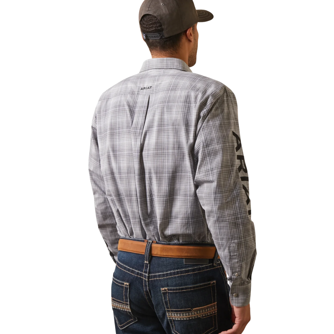Ariat Men's Classic Fit Team Houston Grey Shirt