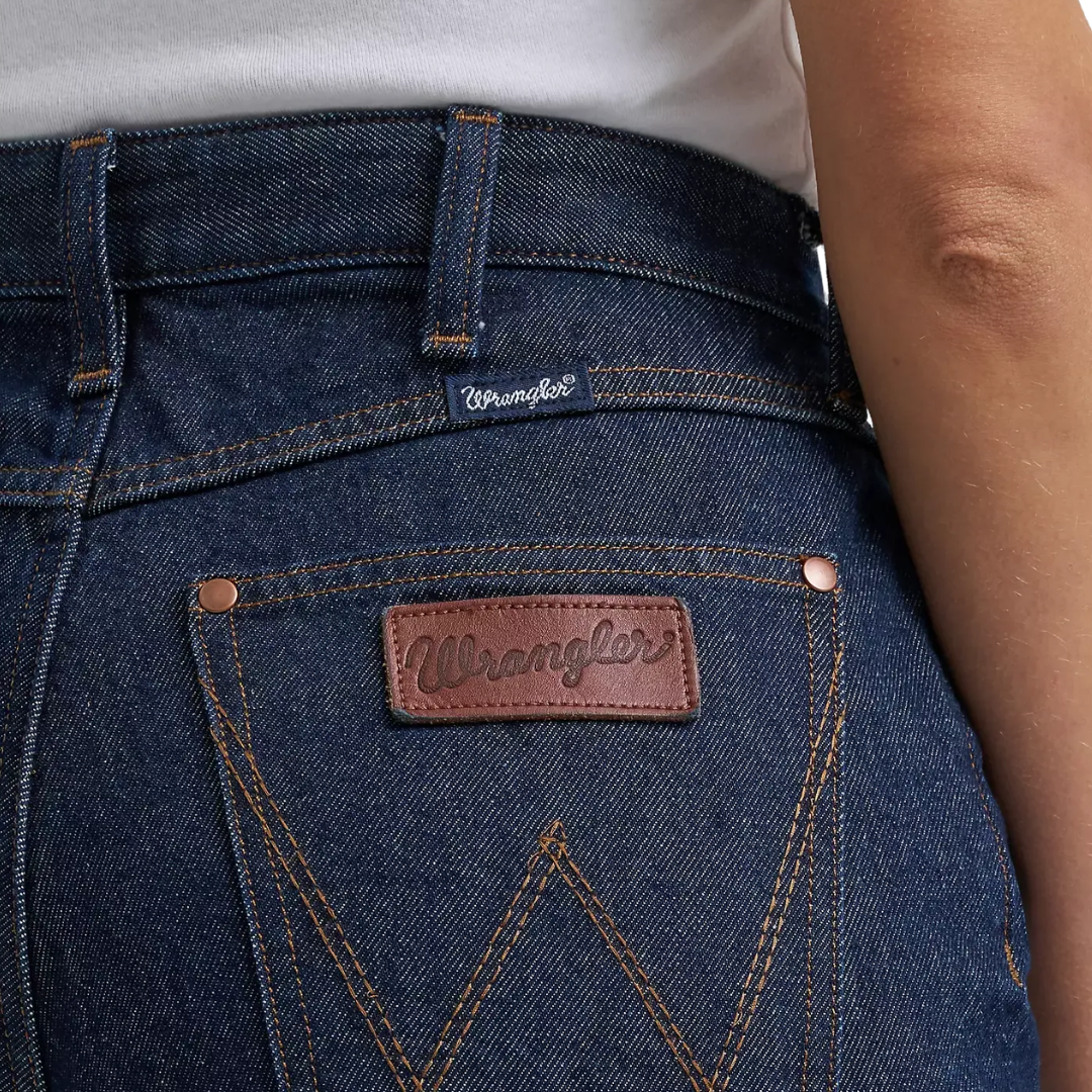 Wrangler Women's Bailey Wide Leg High Rise Denim Jeans
