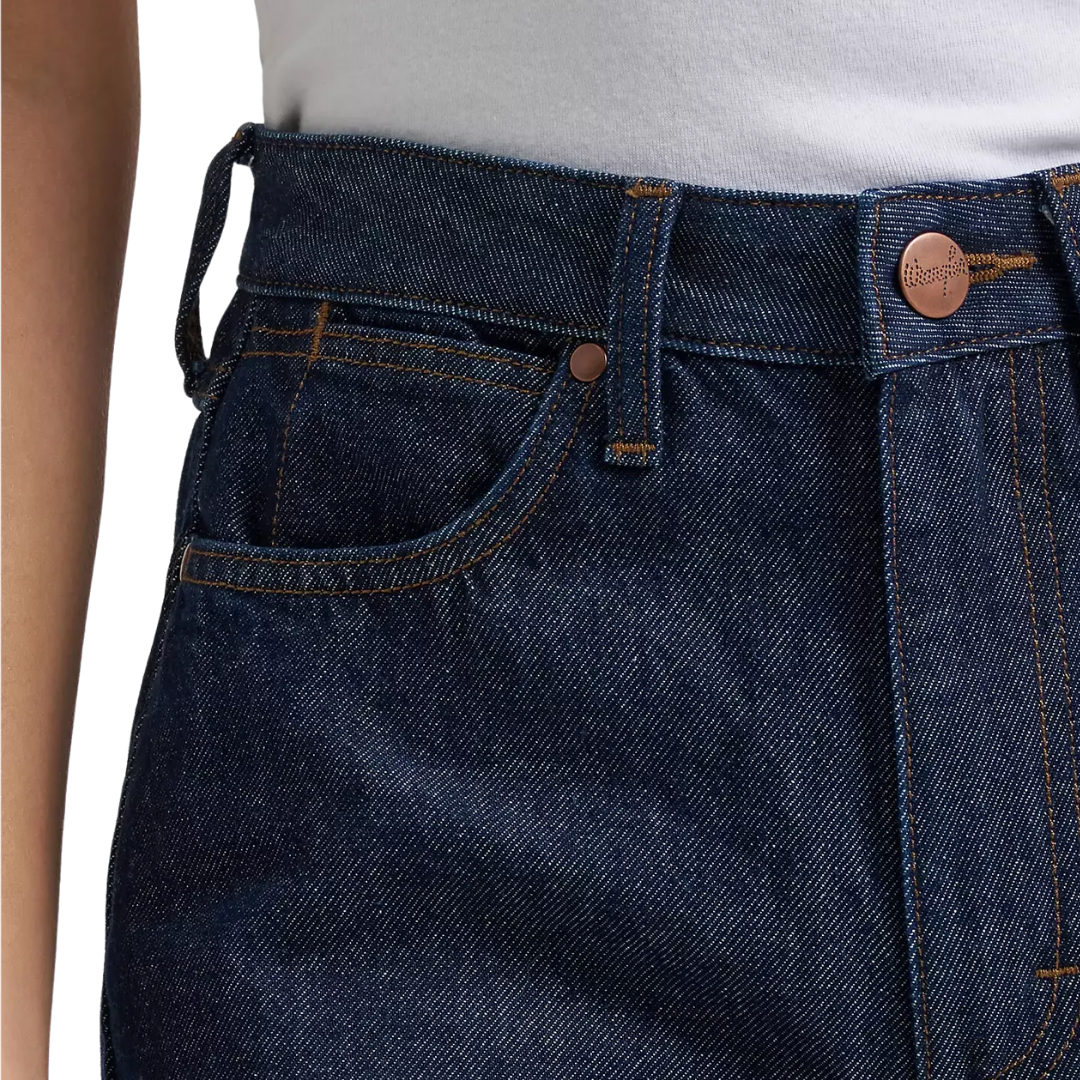 Wrangler Women's Bailey Wide Leg High Rise Denim Jeans