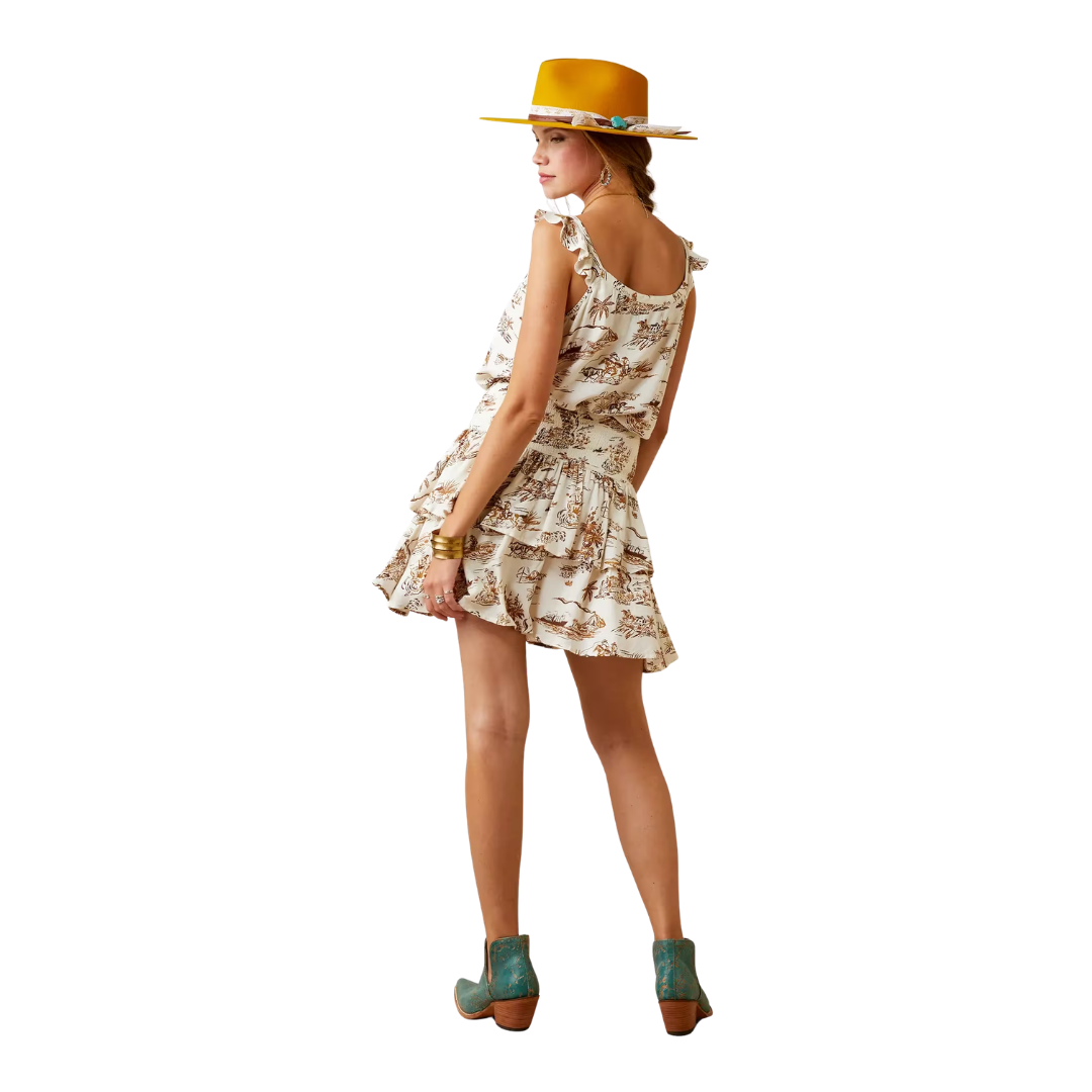 Ariat Women's Western Light Brown Skirt