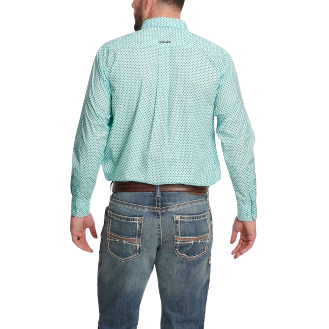 Ariat Men's Osburn Light Turquoise Shirt