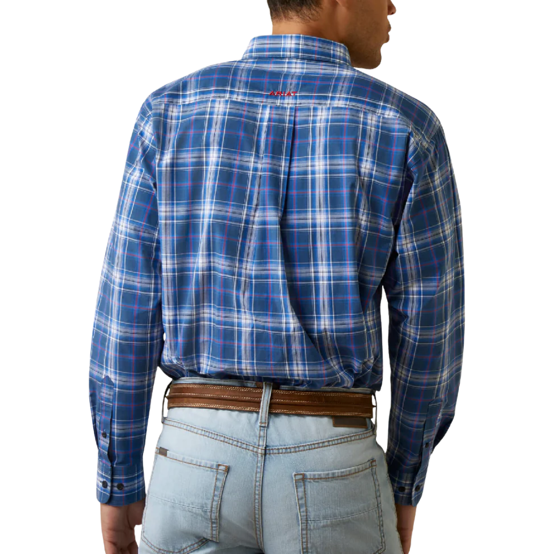 Ariat Men's Pro Series Blue Shirt