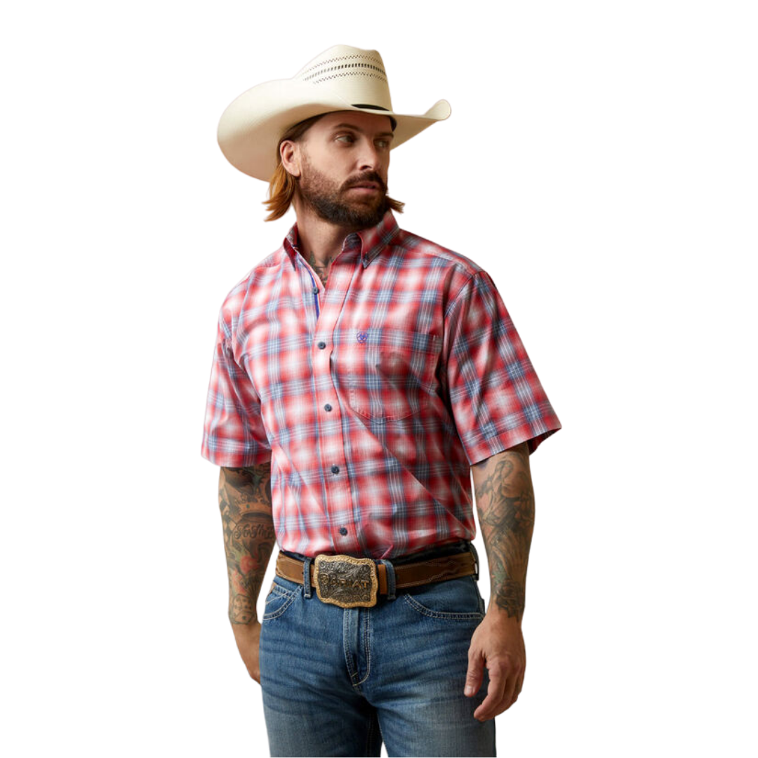 Ariat Men's Pro Series Red Shirt