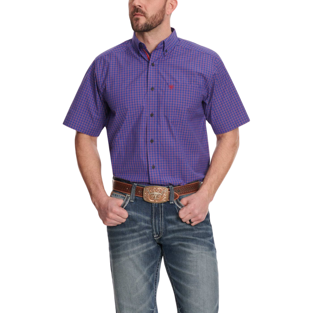 Ariat Men's Pro Series Blue Shirt