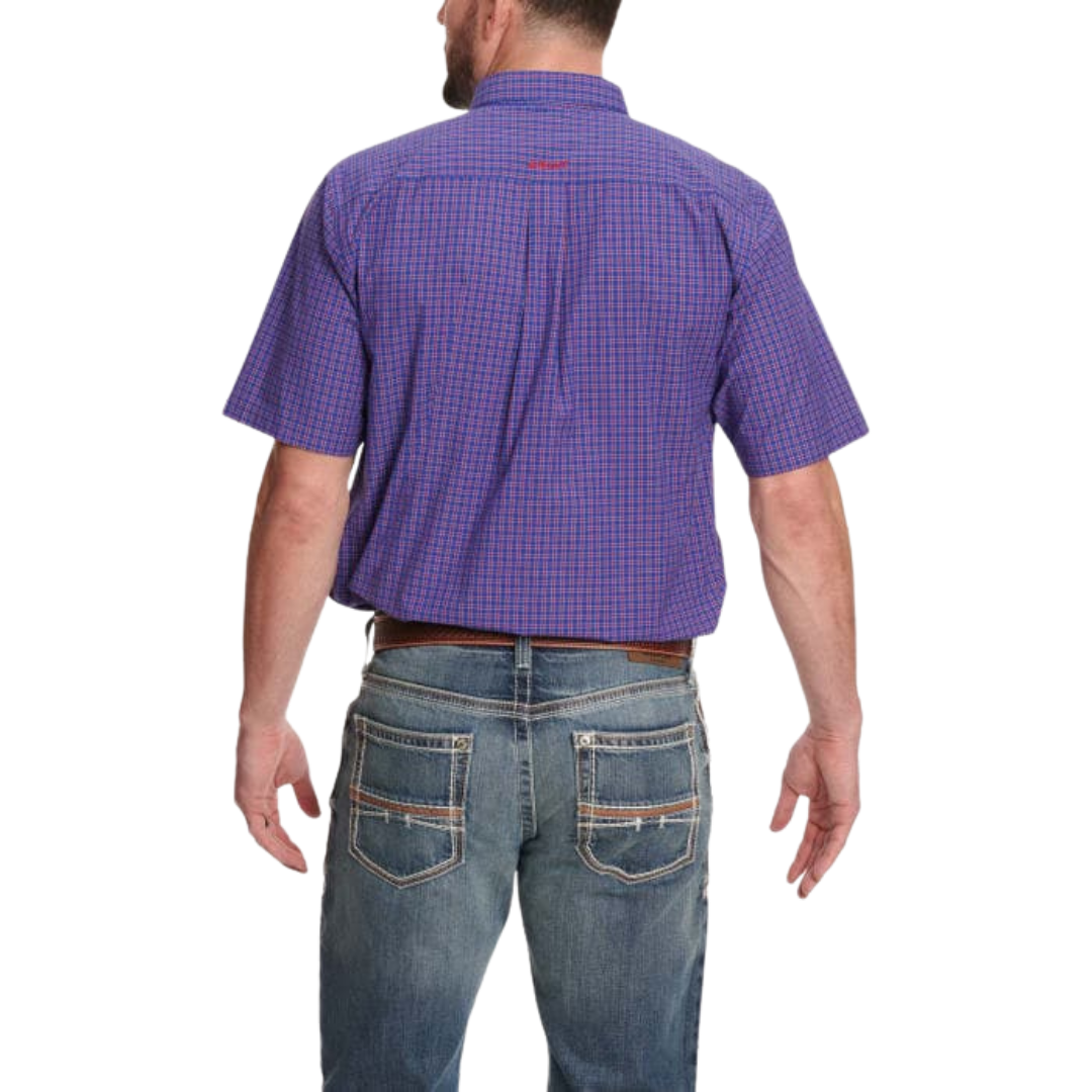 Ariat Men's Pro Series Blue Shirt