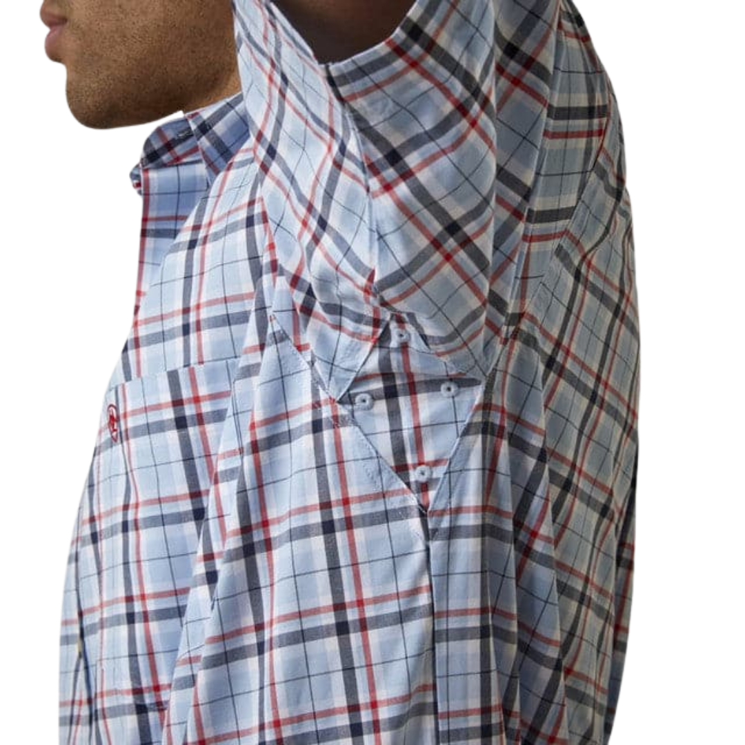 Ariat Men's Steadfast Pro Series Light Blue Shirt