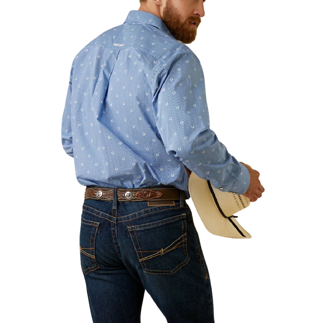 Ariat Men's Javier Classic Blue Shirt