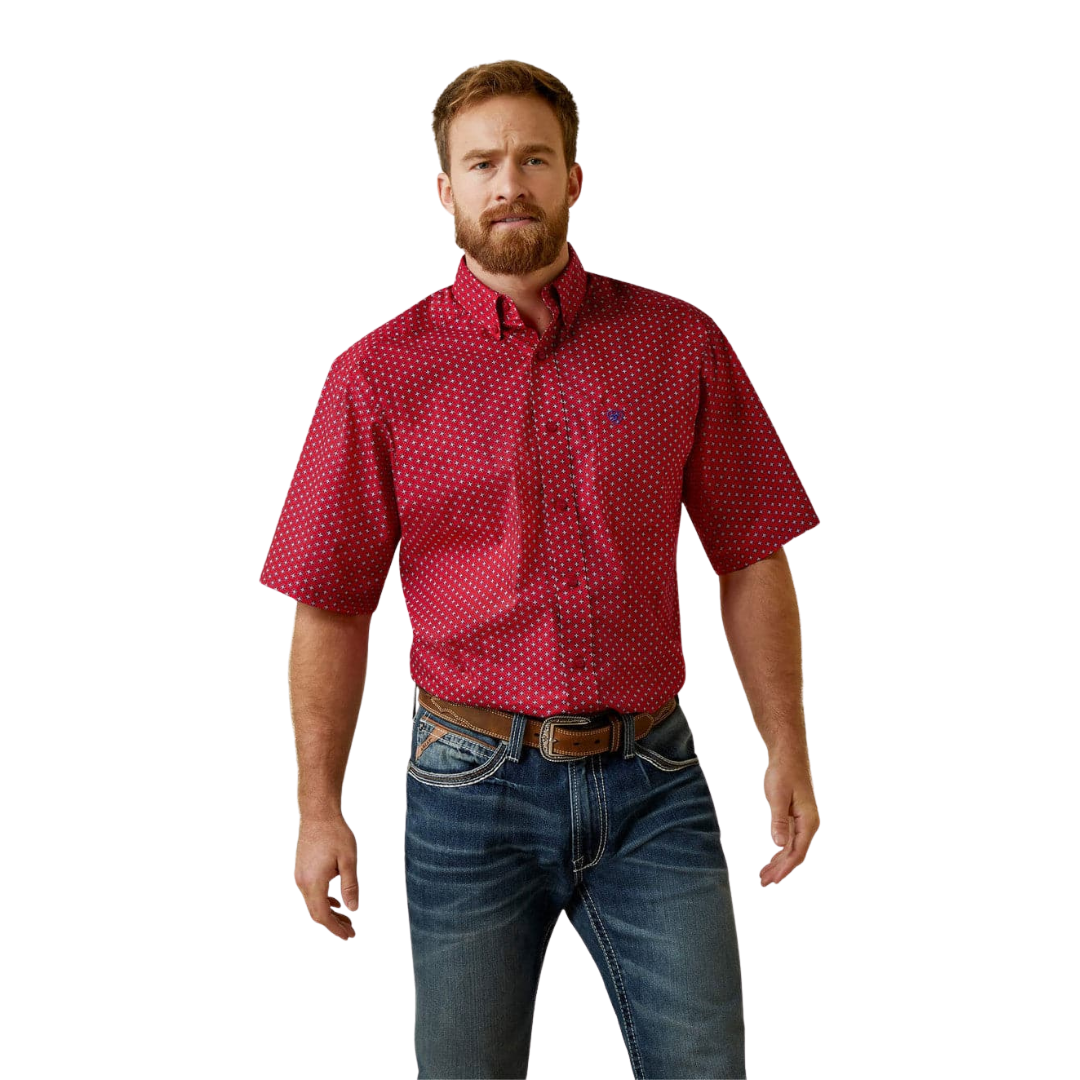 Ariat Men's Jeremy Classic Fit Short Sleeve Shirt