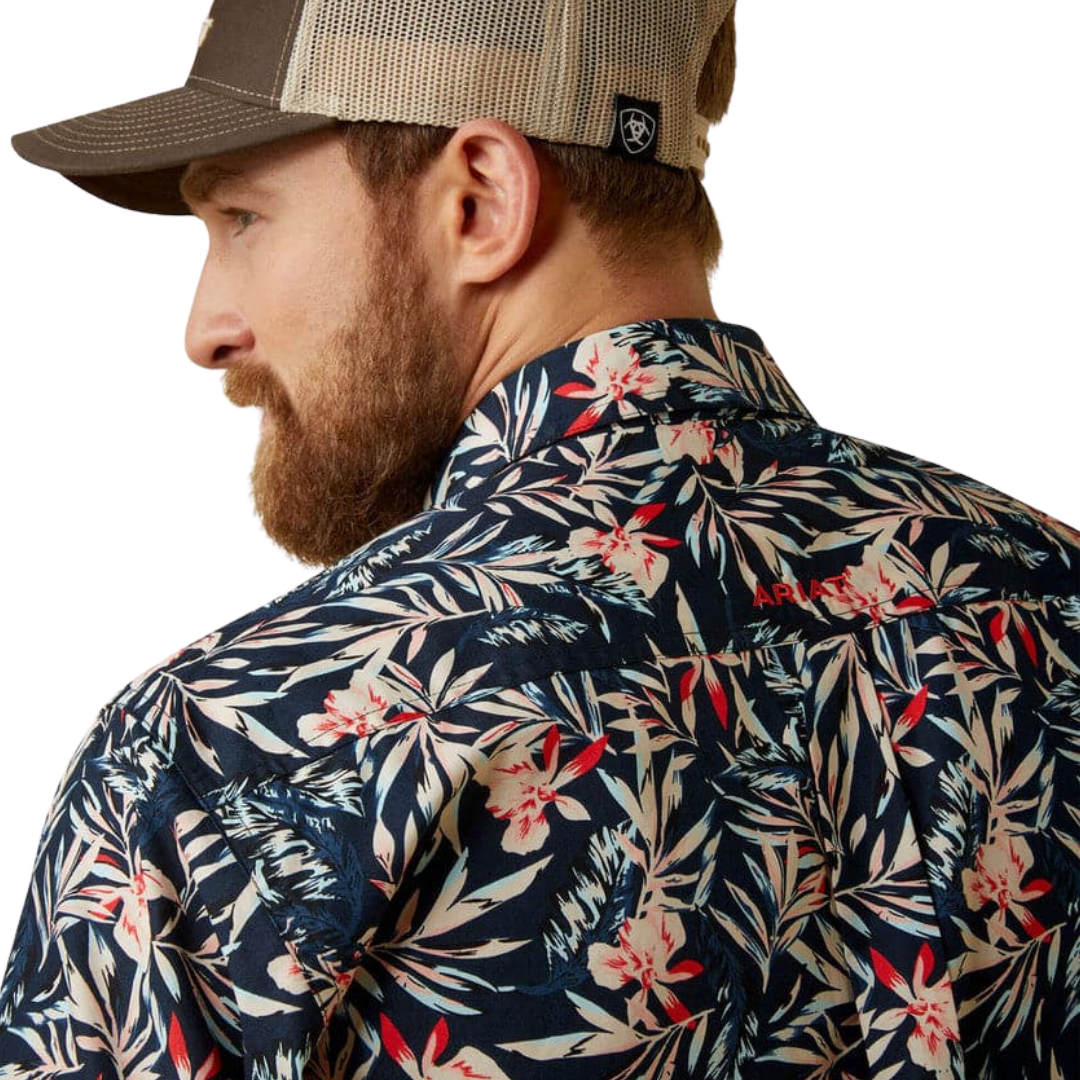 Ariat Men's Omer Fitted Multicolor Shirt