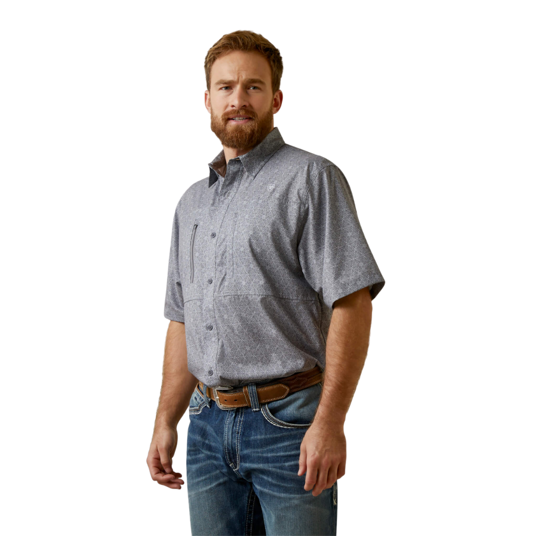 Ariat Men's VentTEK Grey Shirt