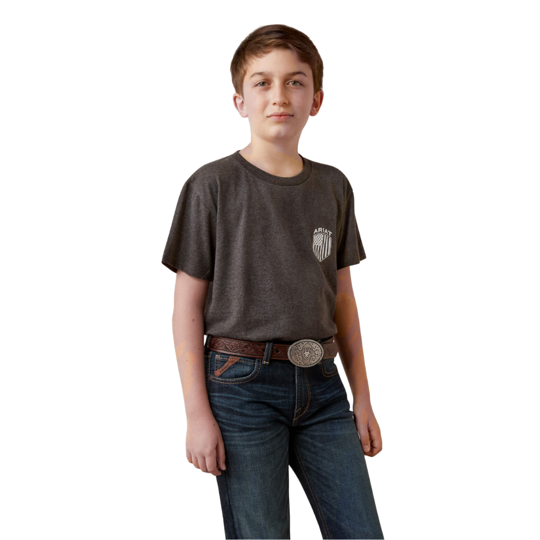 Ariat Boys Patriot Badge T-Shirt