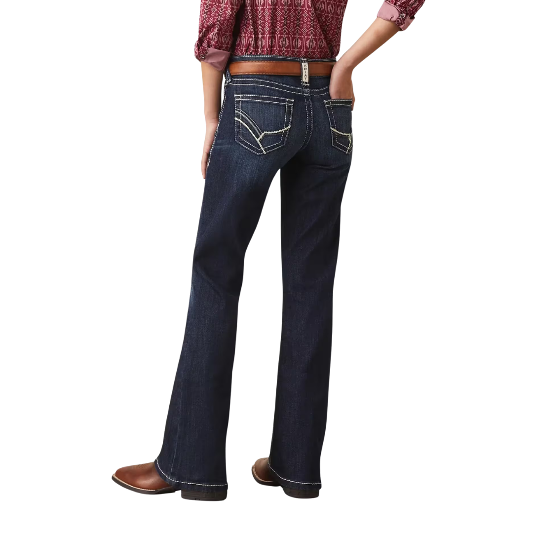 Ariat Youth Girl's Real Brianna Blue Jeans