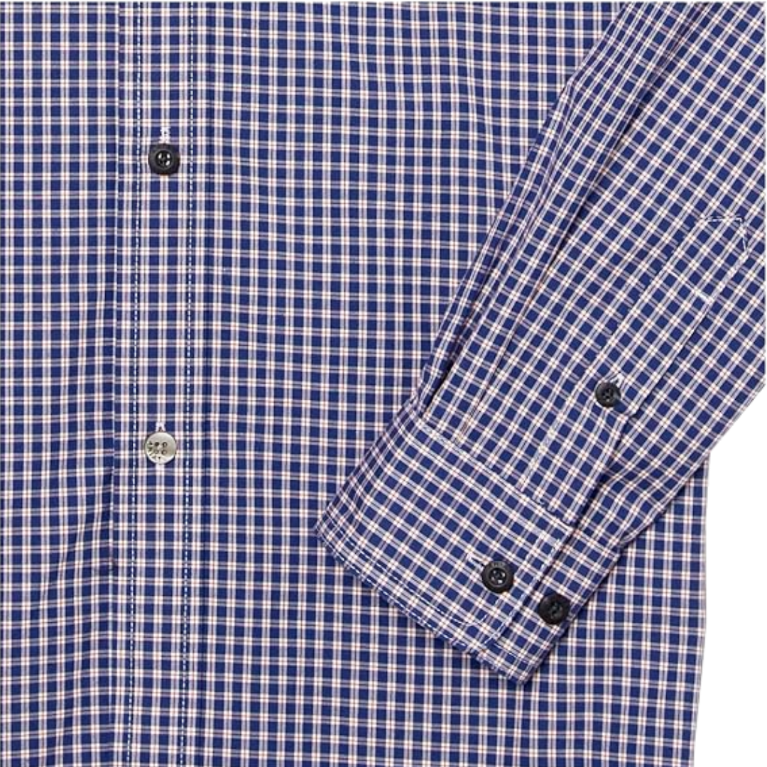 Ariat Youth Boy's Louis White Navy Shirt