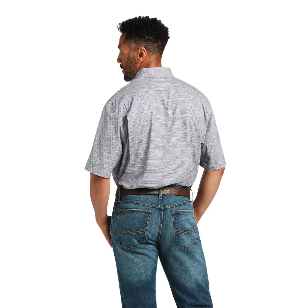 Ariat Men's VentTEK Classic Fit Echo Grey Shirt