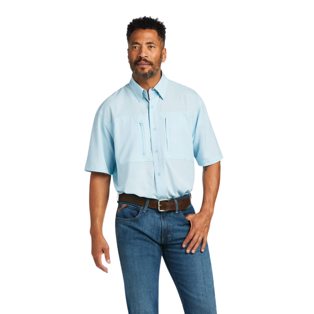 Ariat Men's Venttek Classic Blue Shirt