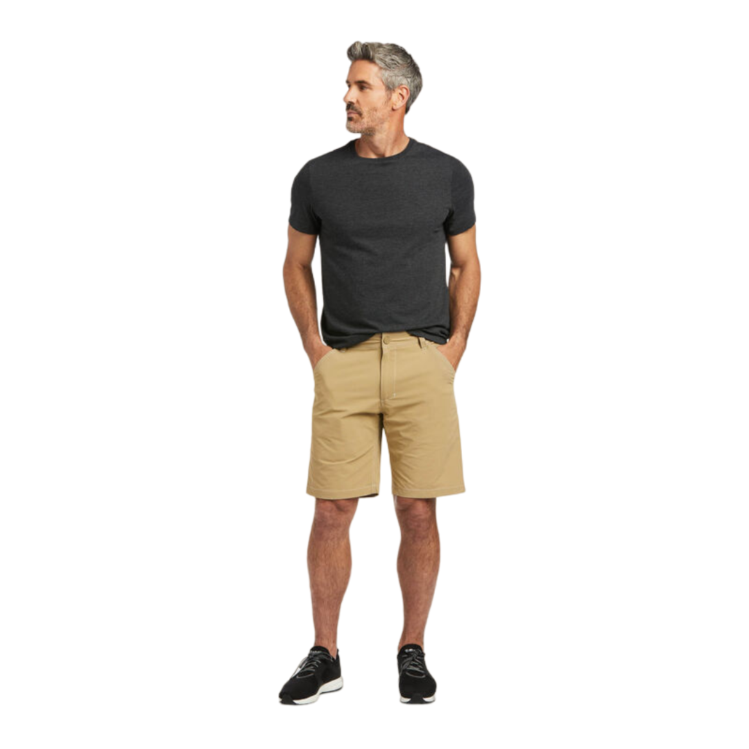 Ariat Men's Tek Charcoal Tan Shorts