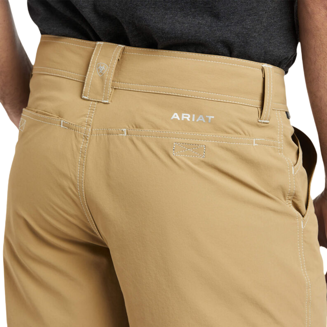 Ariat Men's Tek Charcoal Tan Shorts