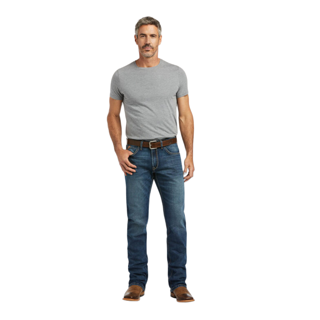 Ariat Men's M5 Straight Stretch Blue Jeans