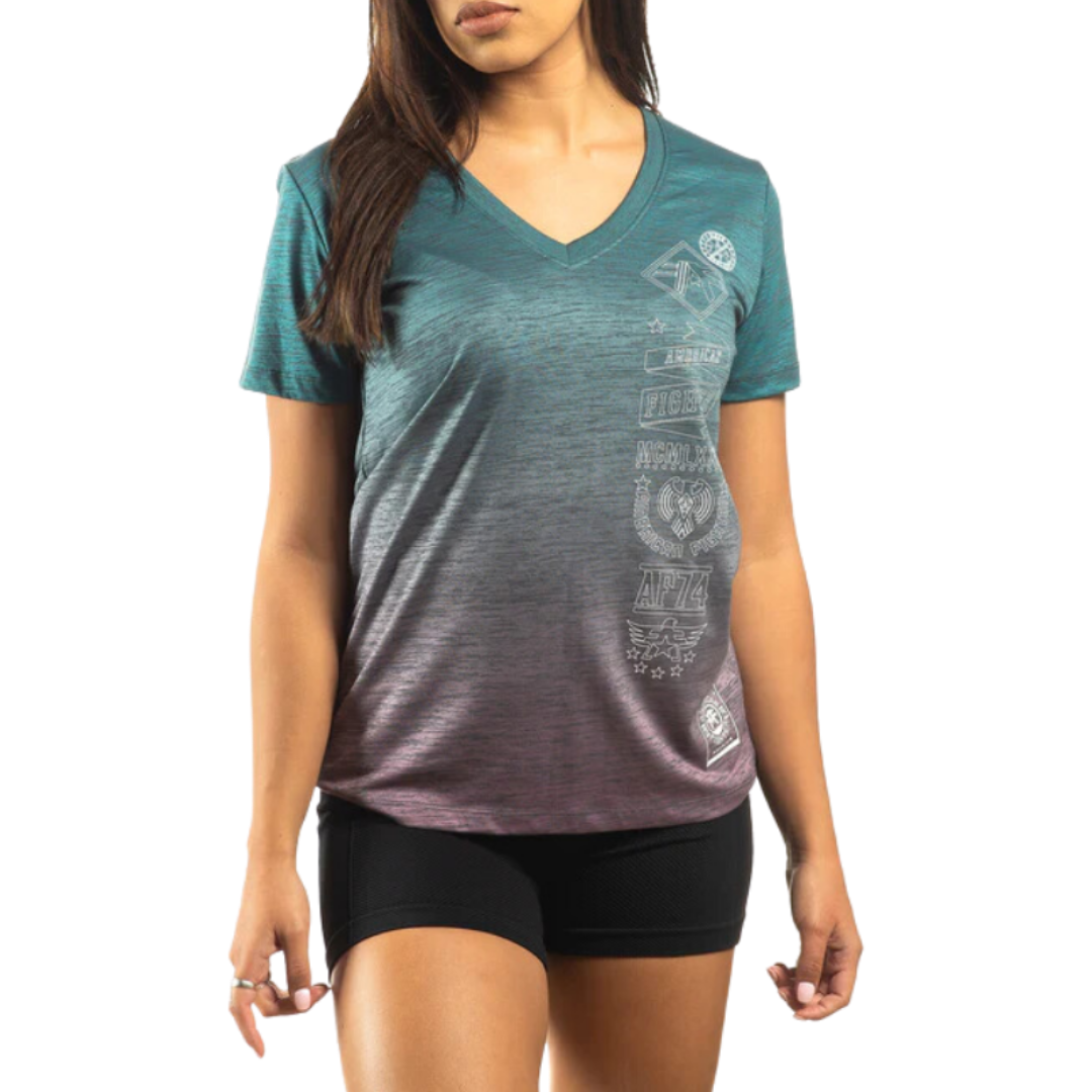 American Fighter Women's Grey Shirt