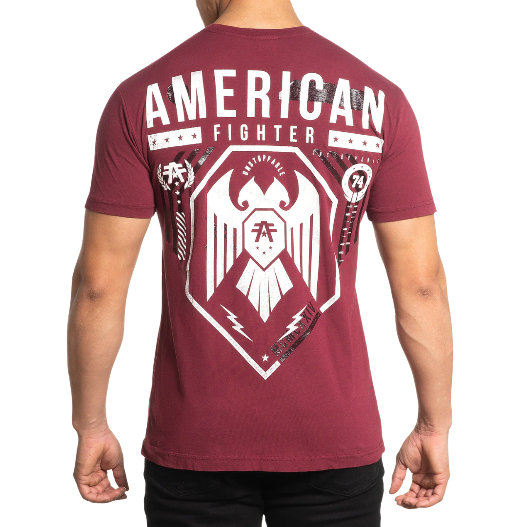 American Fighte Men's Colwell Red Shirts