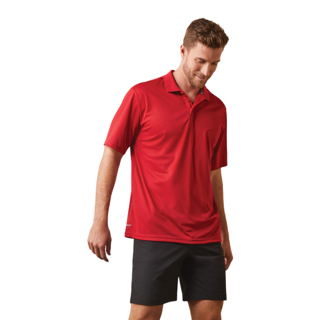 Ariat Men's Tek Scooter Red Polo Shirt