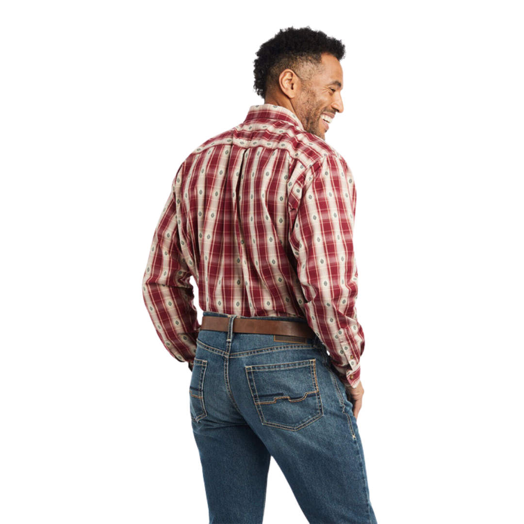 Ariat Men's Pro Kayden Classic Red Shirt