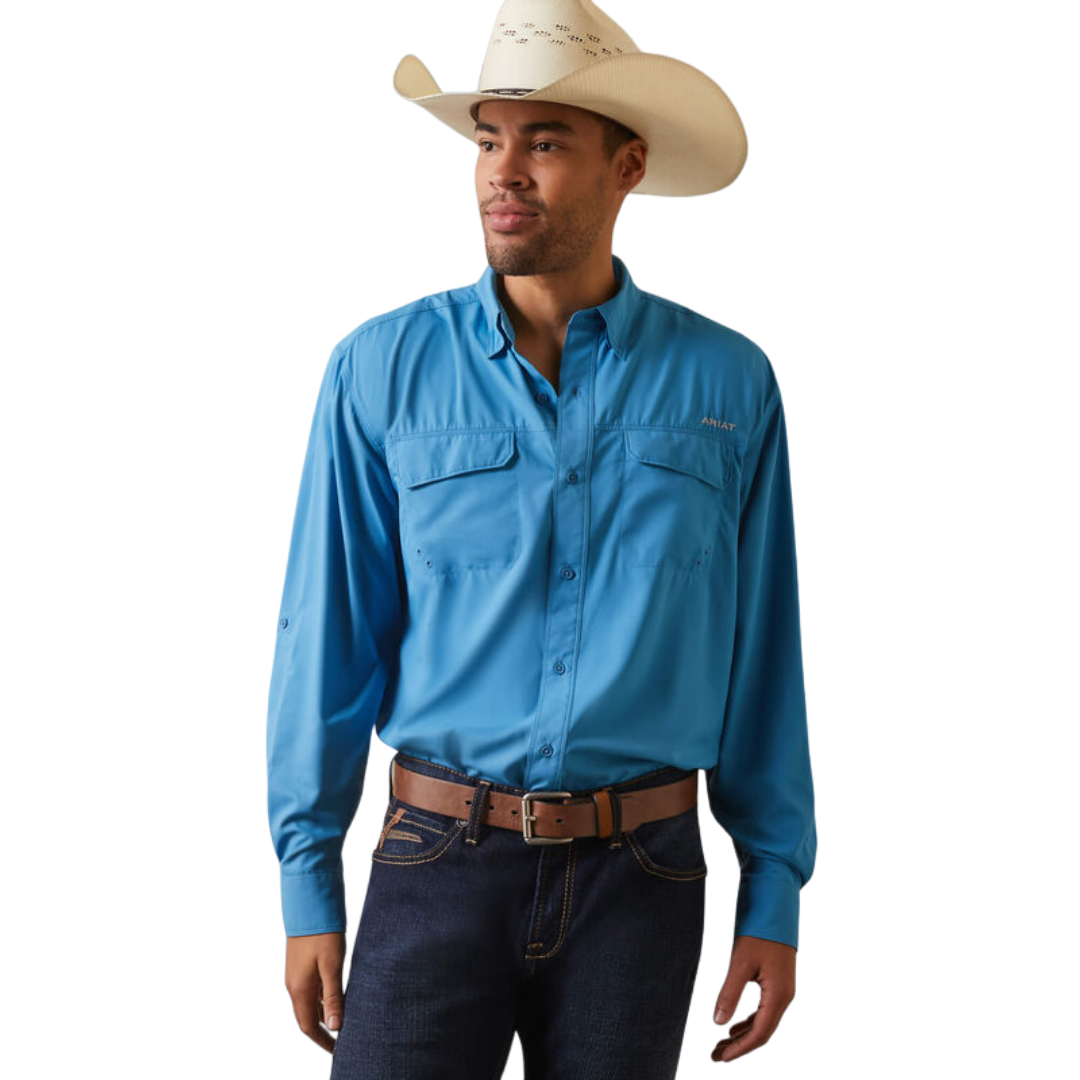 Ariat Men's Ventek Outbound Classic Blue Shirt