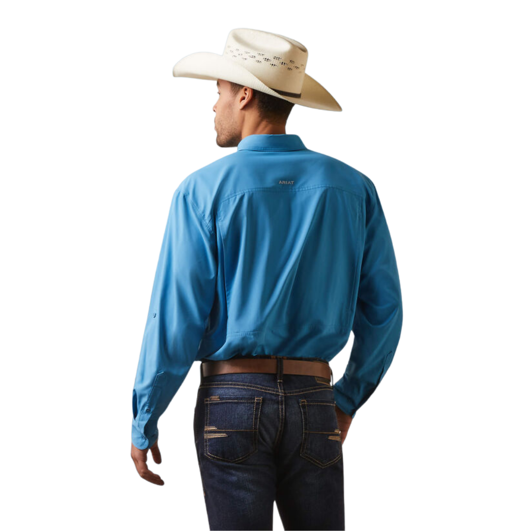 Ariat Men's Ventek Outbound Classic Blue Shirt