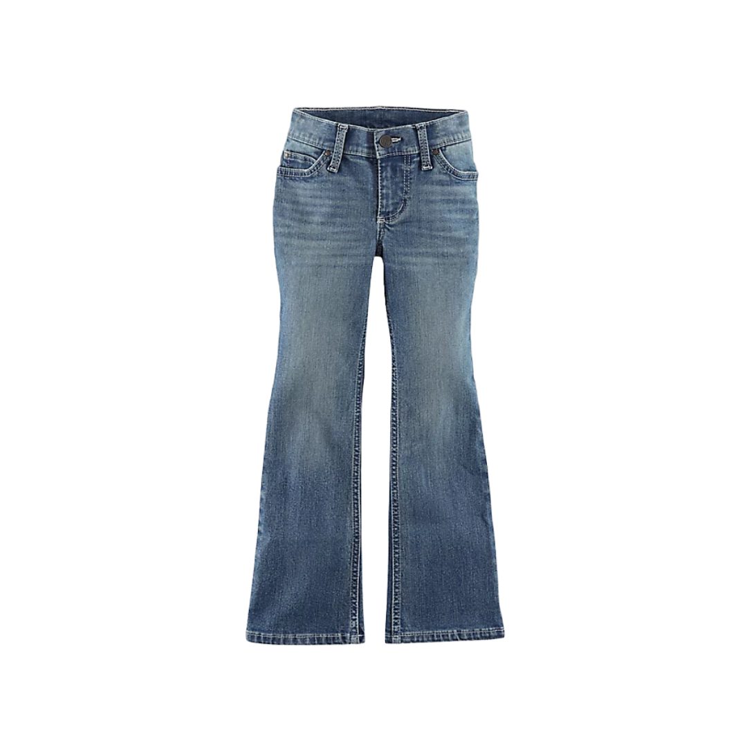 Wrangler Youth Girl's Nicole Bootcut Blue Jeans