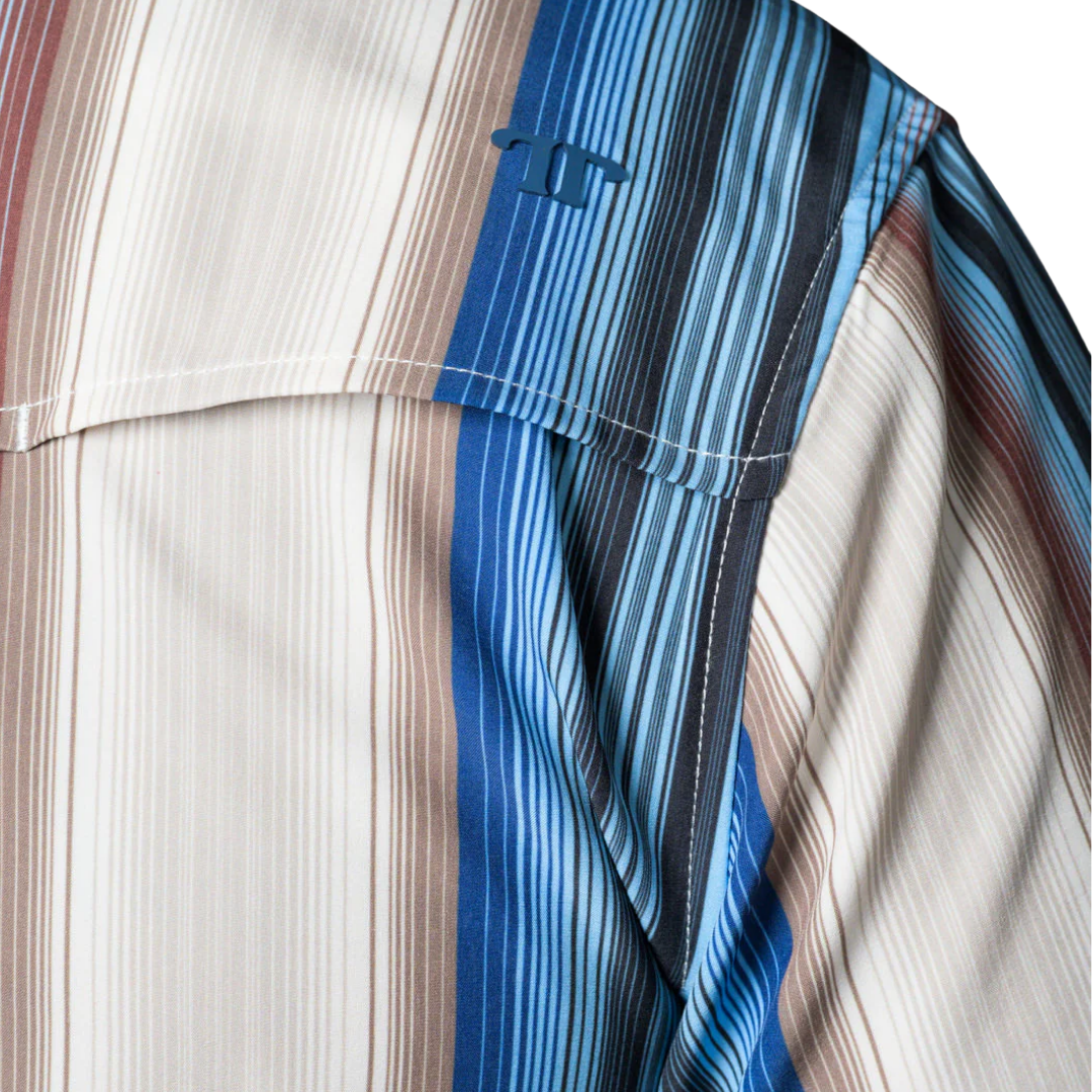 Ferrell Men's The Harrison Snap Cream Shirt