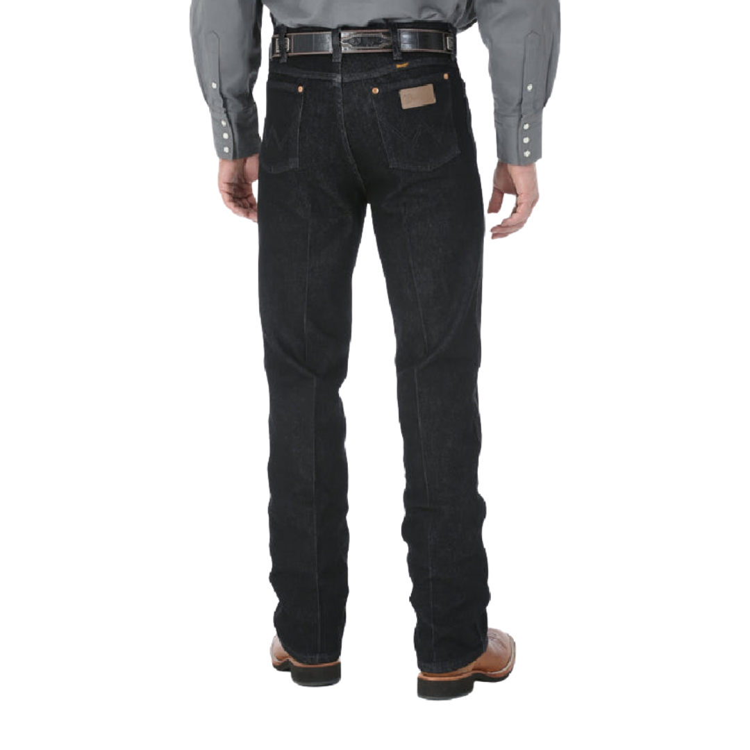 Wrangler Men's Stretch Cowboy Cut Black Jeans