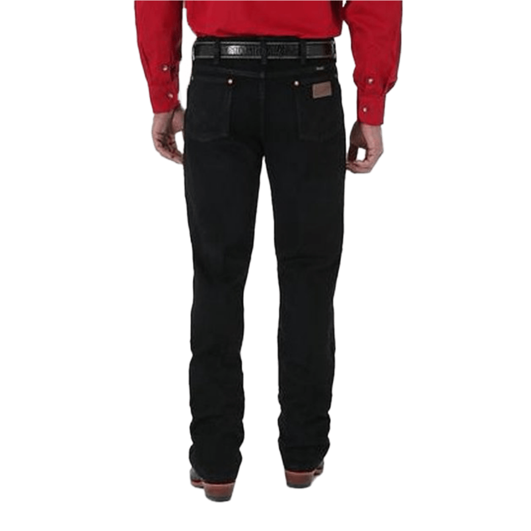 Wrangler Men's Slim Fit Cowboy Cut Shadow Black Jeans