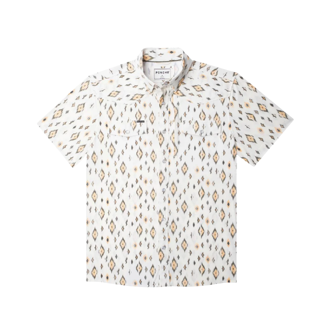 Poncho Men's The Diamond Back Cream Shirt