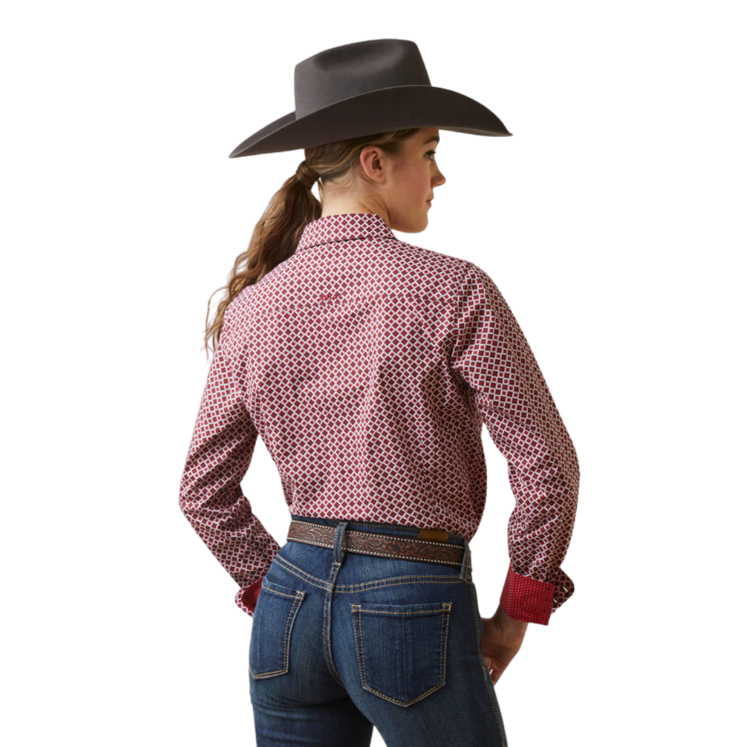 Ariat Women's Kirby Red Shirt