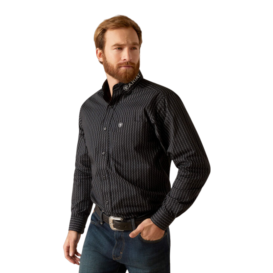 Ariat Men's Team Woodson Black Shirt