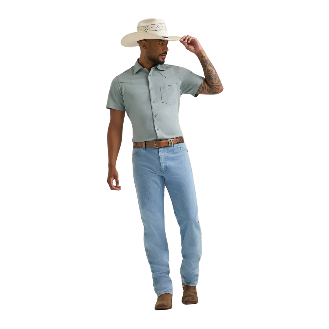 Wrangler Men's All Terrain Performance Green Shirt