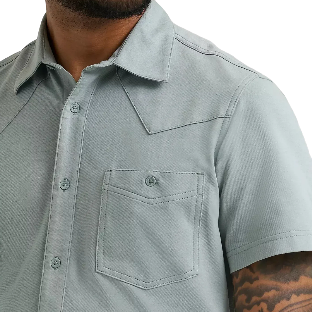 Wrangler Men's All Terrain Performance Green Shirt