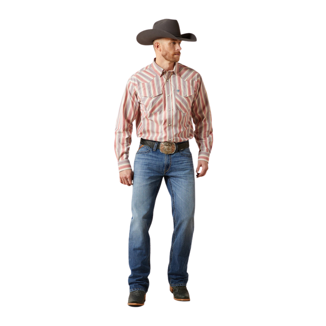 Ariat Men's Pro Series Flynn Classic Cream Shirt