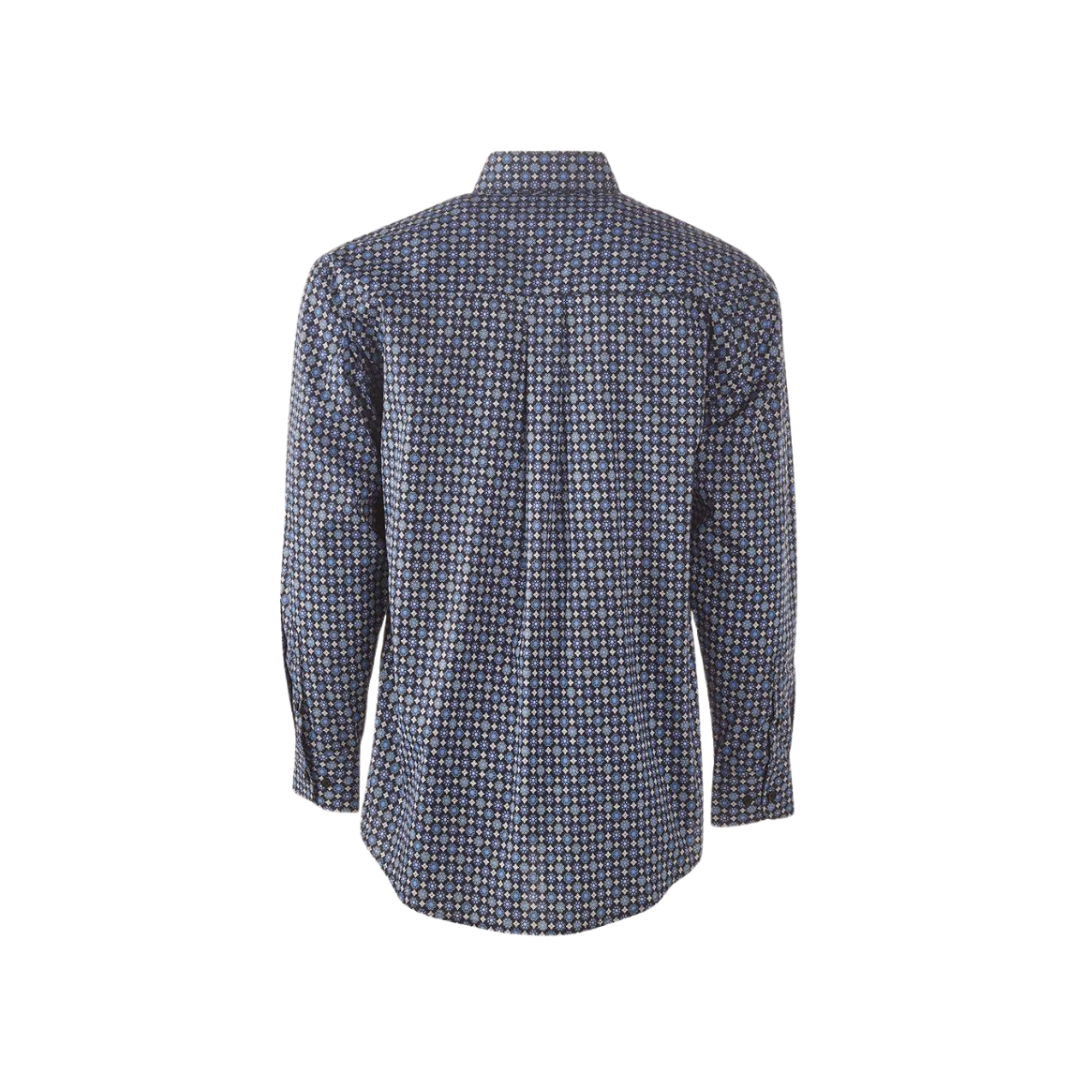 Wrangler Men's George Strait Blue Shirt
