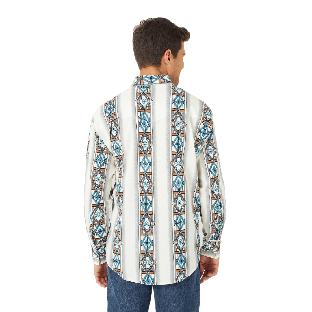 Wrangler Checotah Dress Western Long Sleeve Shirt
