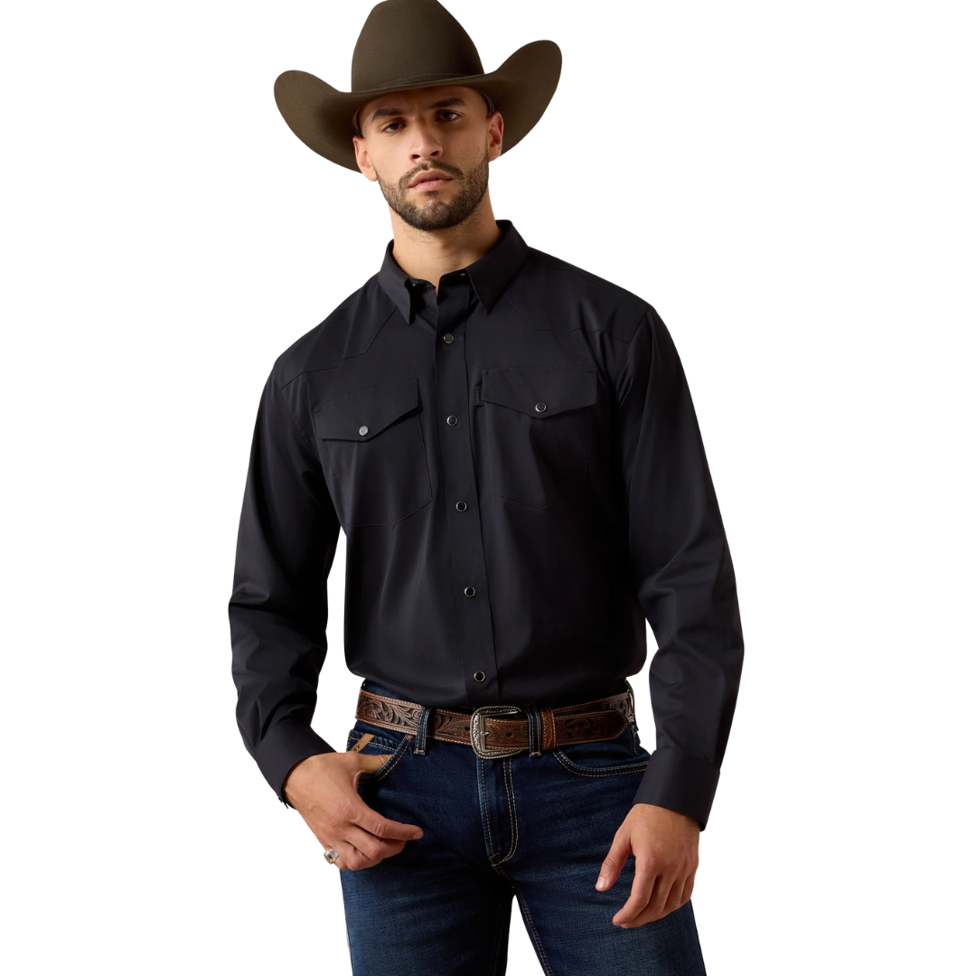 Ariat Men's Black Everything Snap Shirt