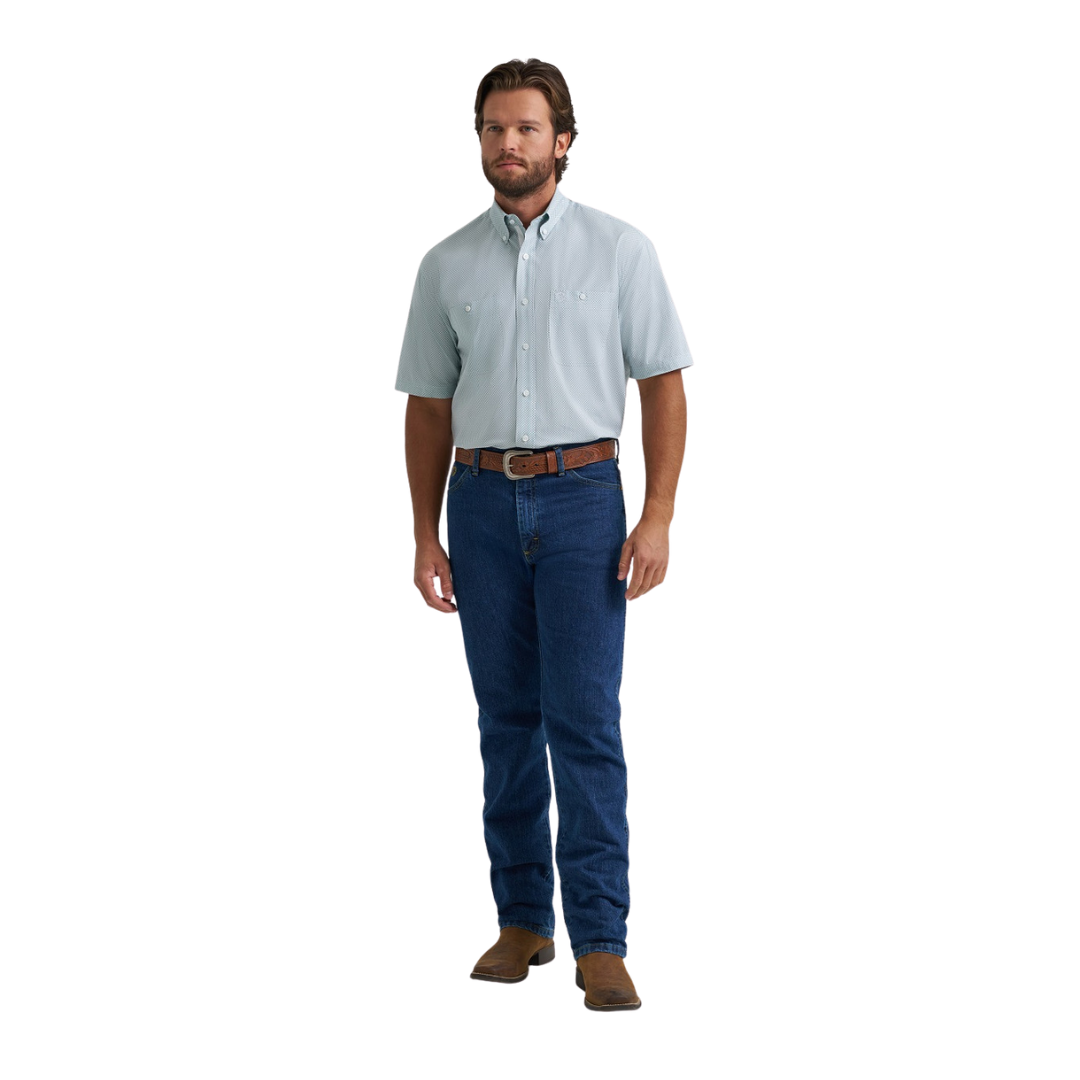 Wrangler Men's George Strait Grey Shirt