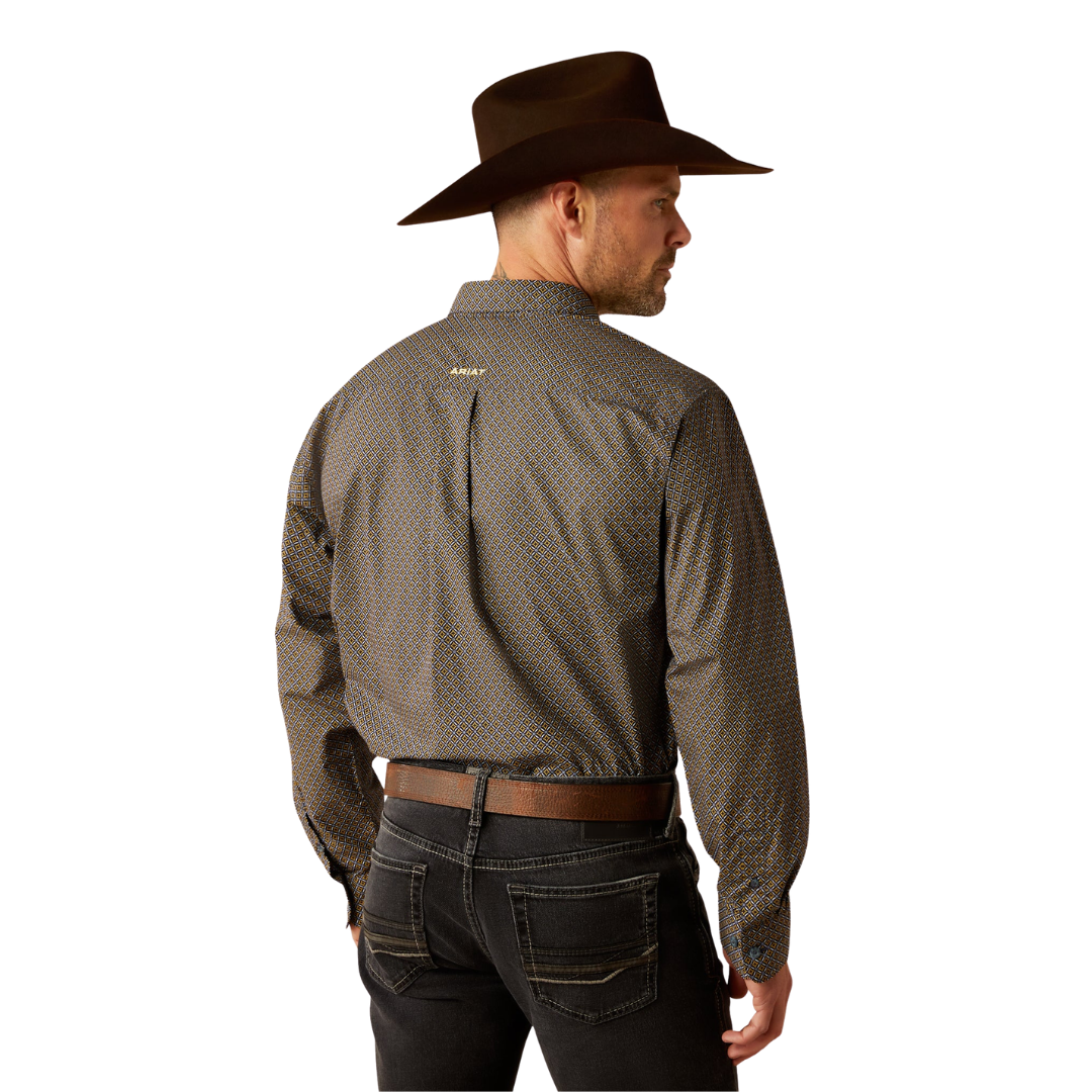 Ariat Men's Reagan Classic Fit Royal Blue Shirt