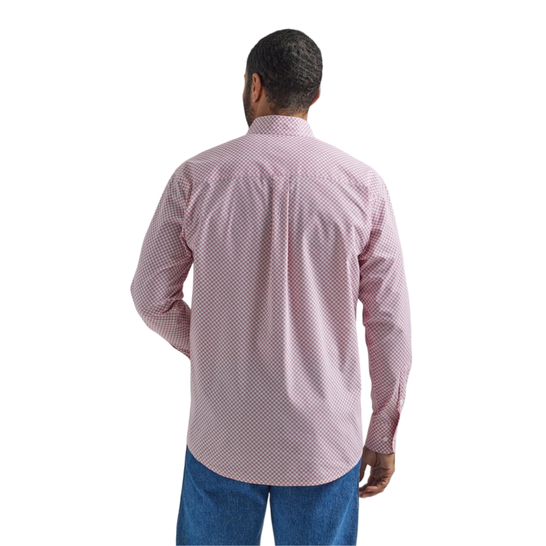 Wrangler Men's Classic Red Shirt - Big