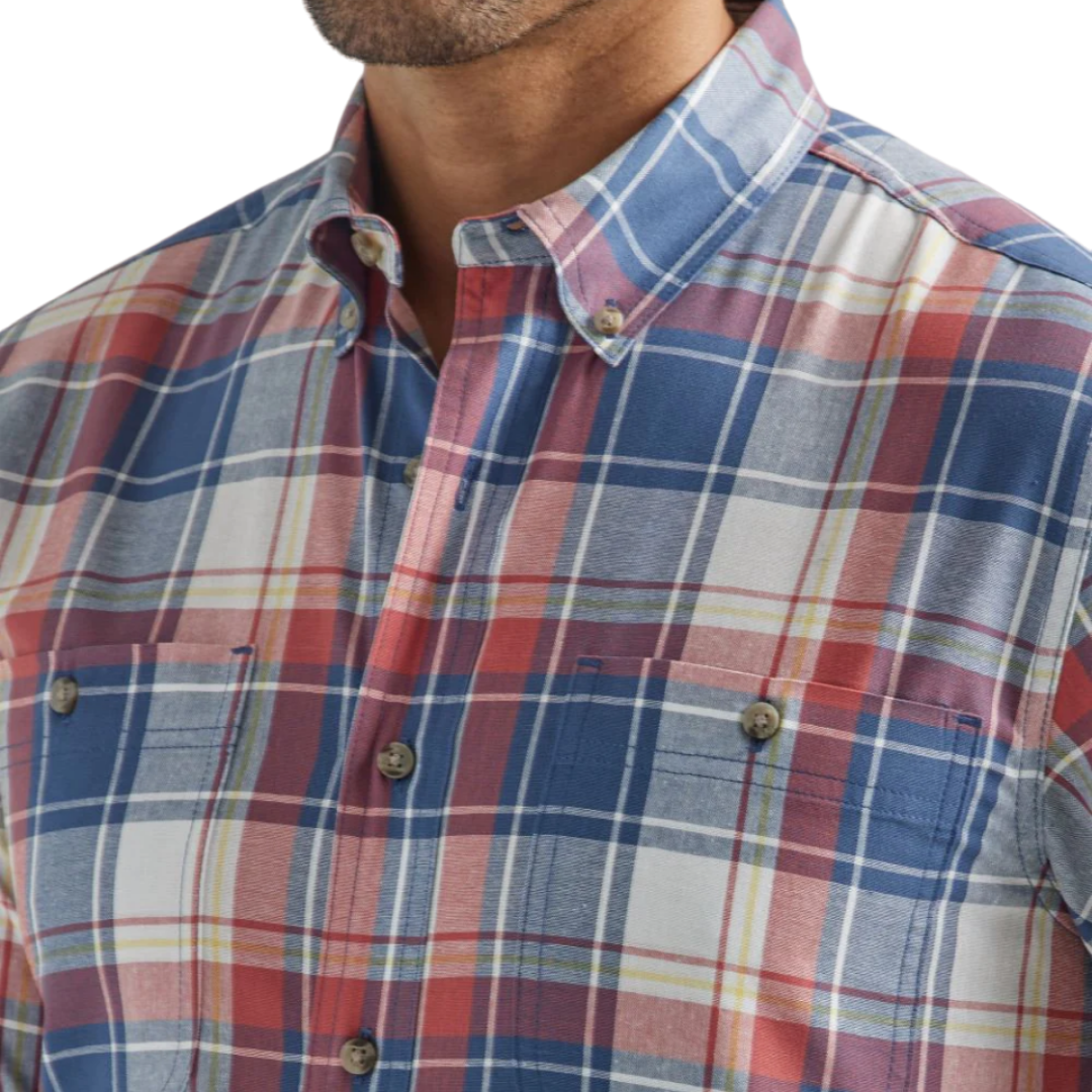Wrangler Men's Wear Multicolor Shirt - Big
