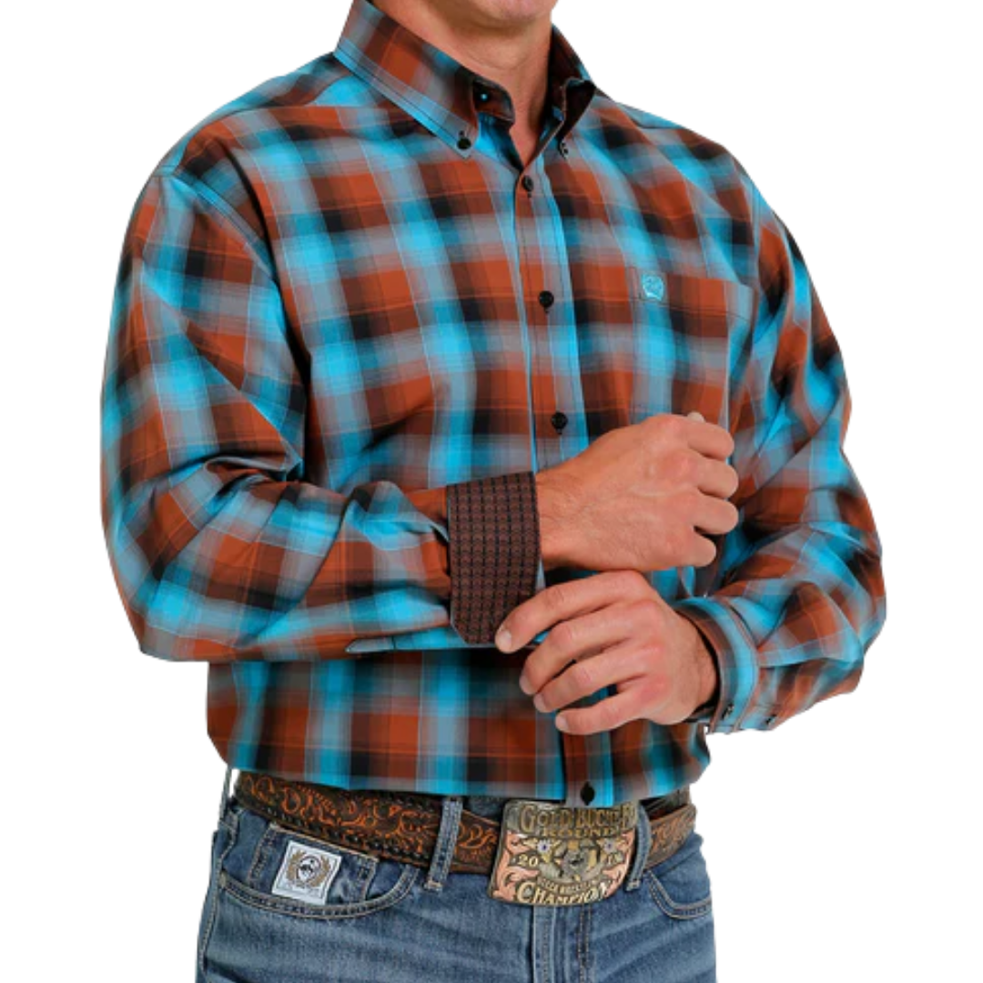 Cinch Men's Classic Fit Multicolor Shirt