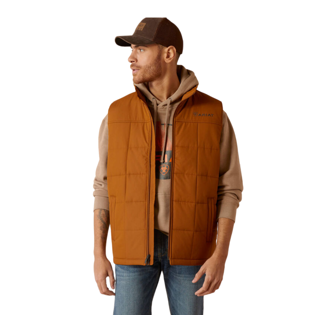 Ariat Men's Crius Chestnut Insulated Vest