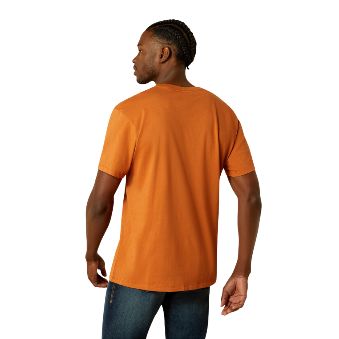 Ariat Men's Camo Badge Adobe T-Shirt