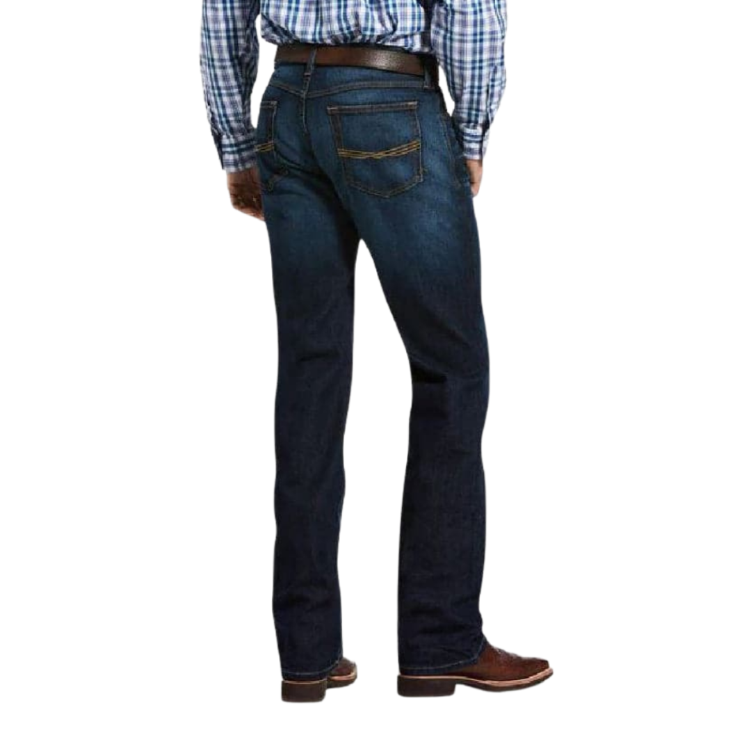 Ariat Men's M5 Slim Stretch Legacy Stackable Straight Blue Jeans