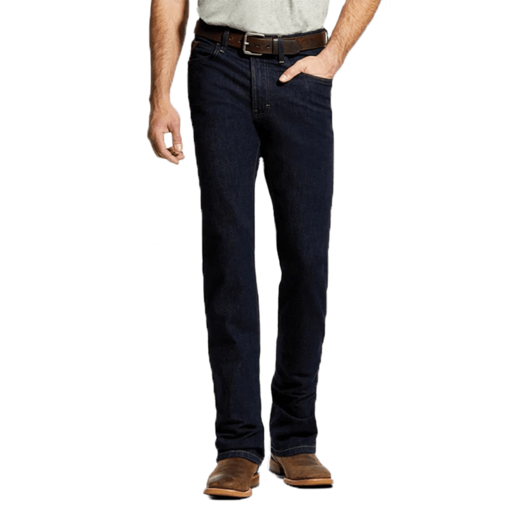 Ariat Men's Legacy Stretch Stackable Straight Leg Blue Jeans